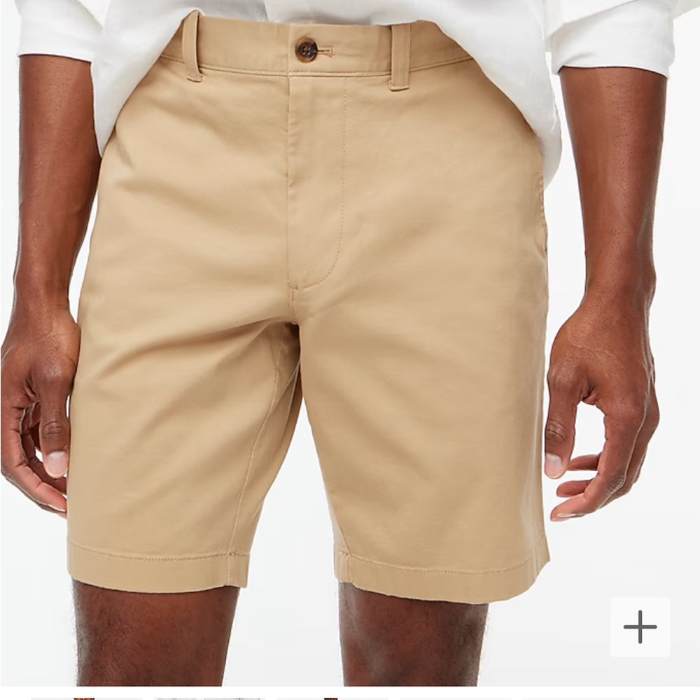J. Crew  Flex Gramercy Khaki Shorts